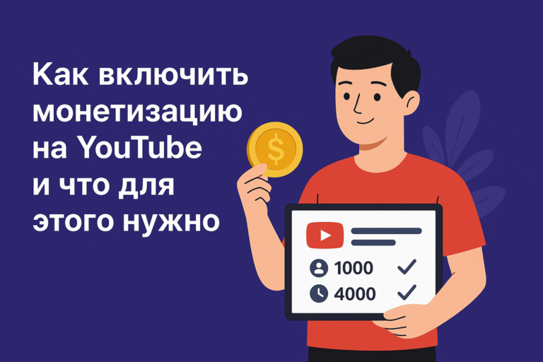 Как включить монетизацию на YouTube? - советы от ArtMaxBoost