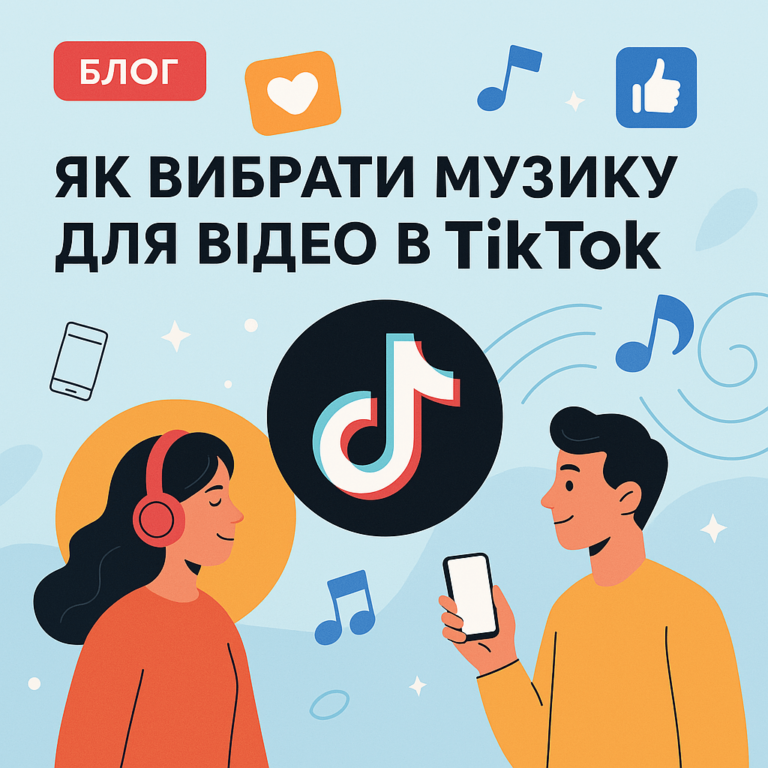 Як вибрати музику для ролика в TikTok - поради від ArtMaxBoost