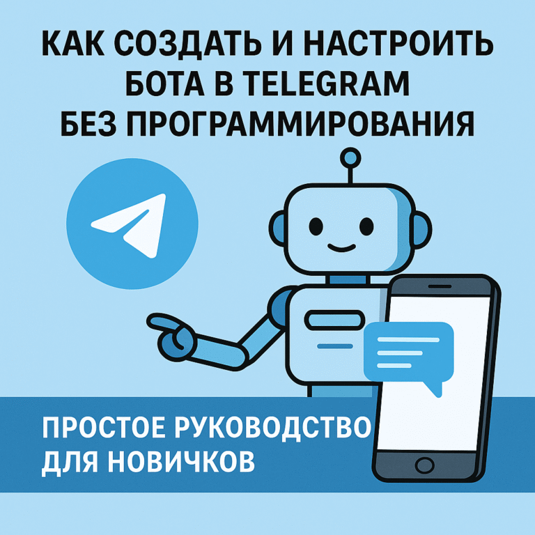 Как создать и настроить бота в Telegram без программирования - советы от ArtMaxBoost