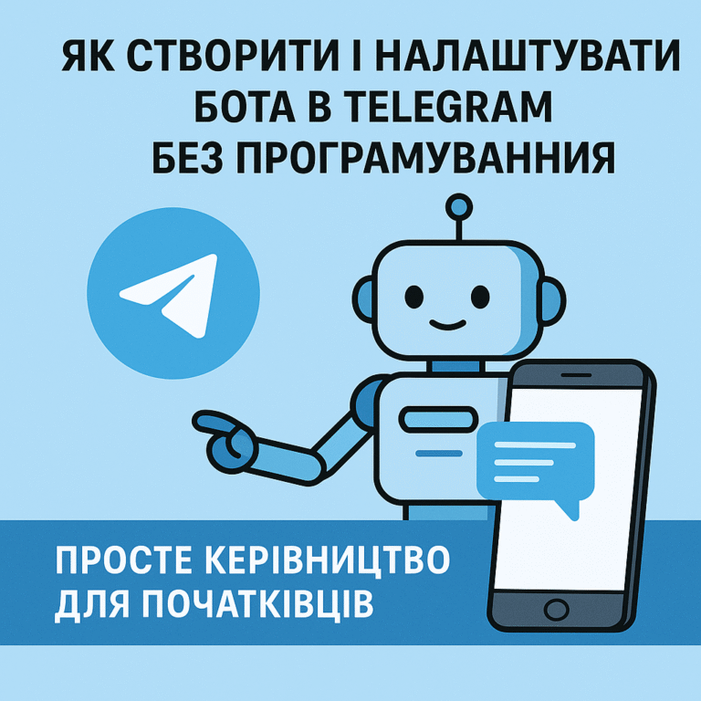 Як створити та налаштувати бота в Telegram без програмування - поради від ArtMaxBoost