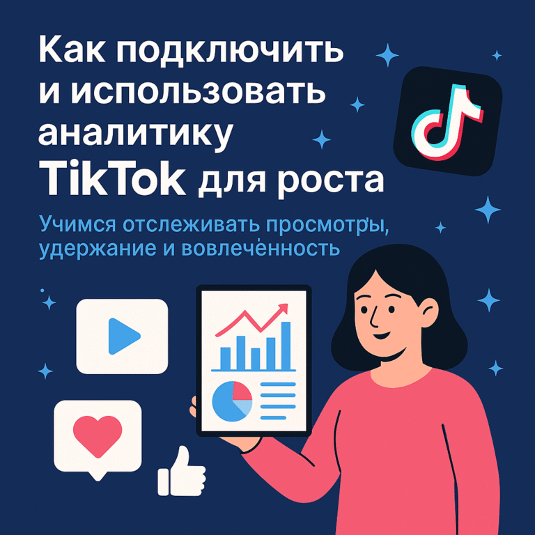 Как подключить и использовать аналитику TikTok для роста - советы от ArtMaxBoost