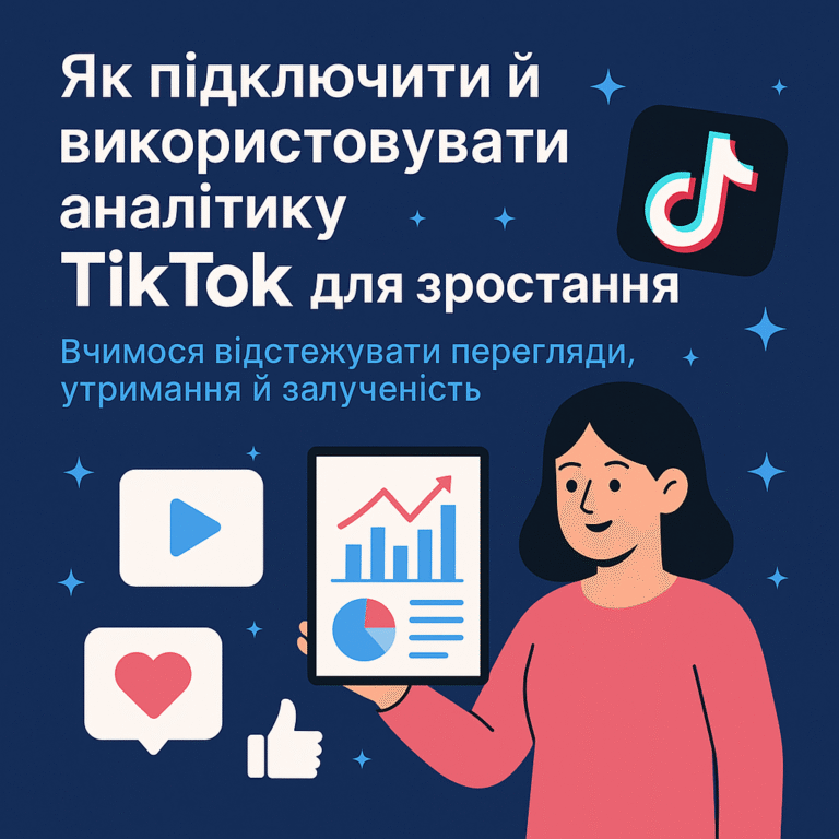 Як підключити та використовувати аналітику TikTok для зростання - поради від ArtMaxBoost