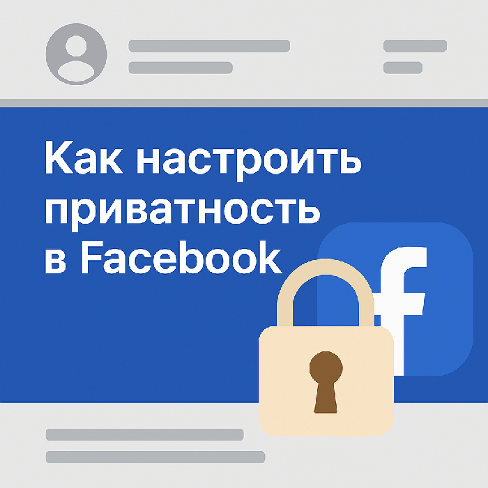 Как настроить приватность в Facebook