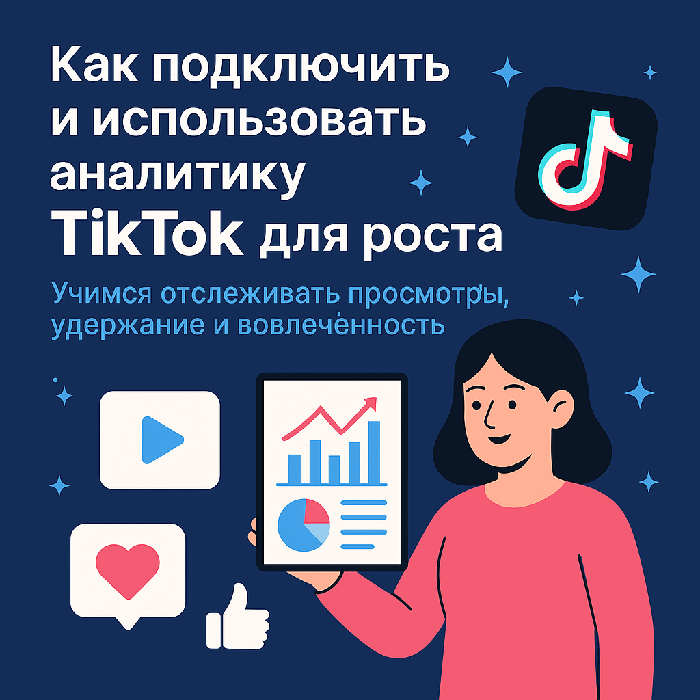 Как подключить и использовать аналитику TikTok для роста
