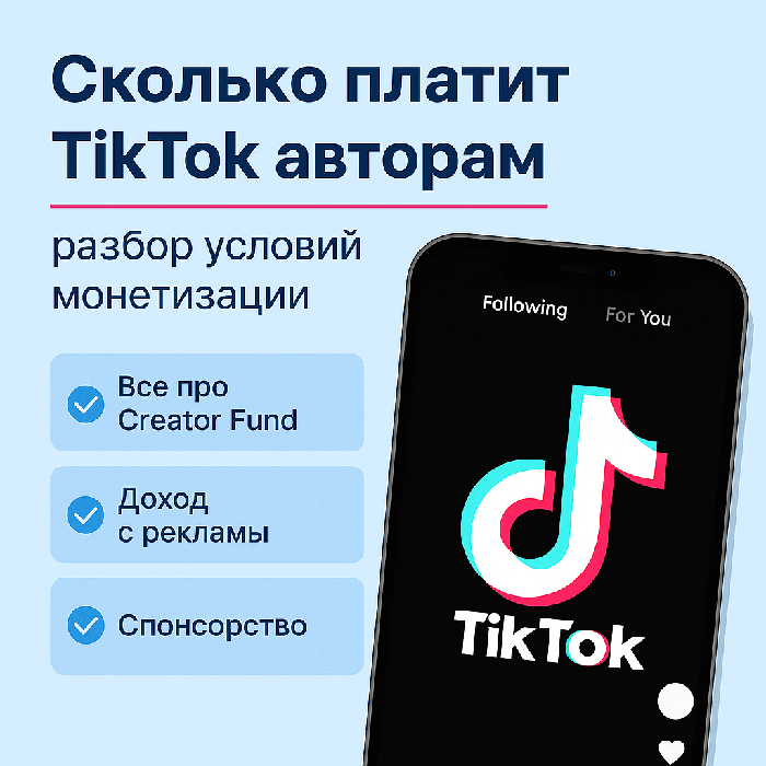 Сколько платит TikTok авторам: разбор условий монетизации