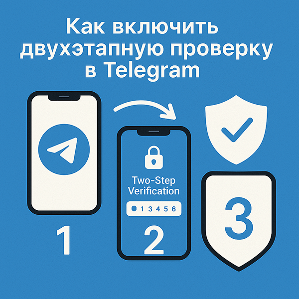 Как включить двухэтапную проверку в Telegram