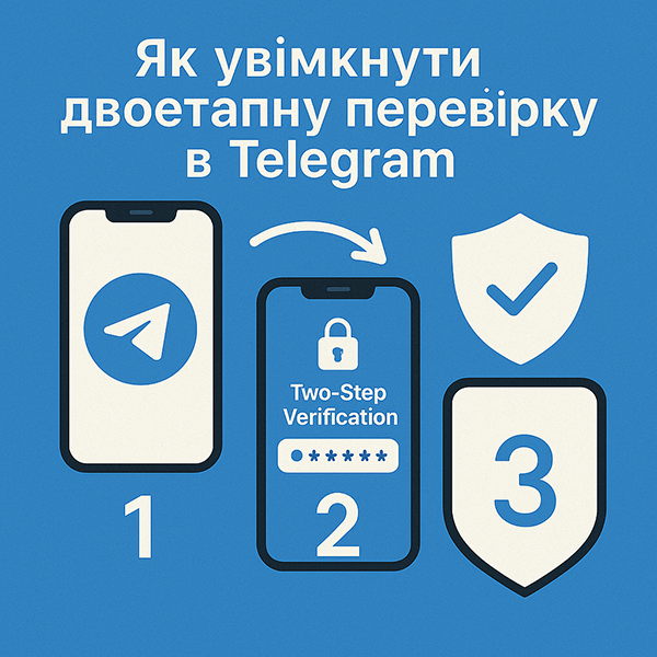 Як увімкнути двоетапну перевірку в Telegram