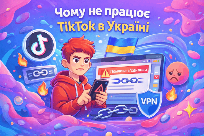 Чому не працює TikTok в Україні