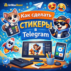 Как сделать стикеры в Telegram
