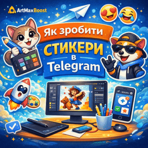 Як створити стікери в Telegram