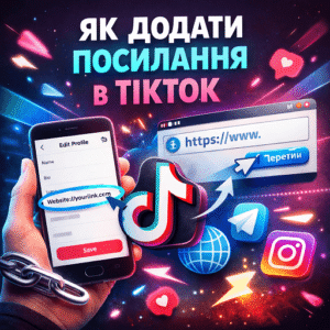 Як додати посилання в TikTok