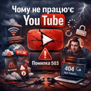 Чому не працює YouTube