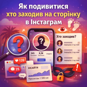 Як подивитися хто заходив на сторінку в Інстаграм