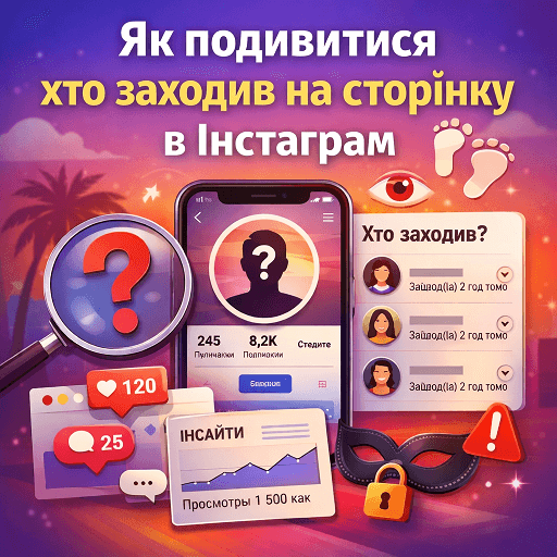 Як подивитися хто заходив на сторінку в Інстаграм