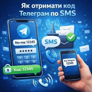 Як отримати код Телеграм за SMS