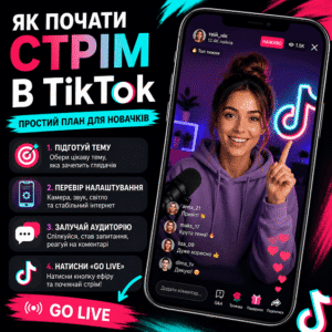 Як почати стрим у TikTok