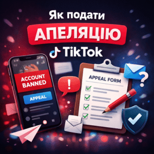 Як подати апеляцію в TikTok