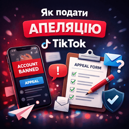 Як подати апеляцію в TikTok