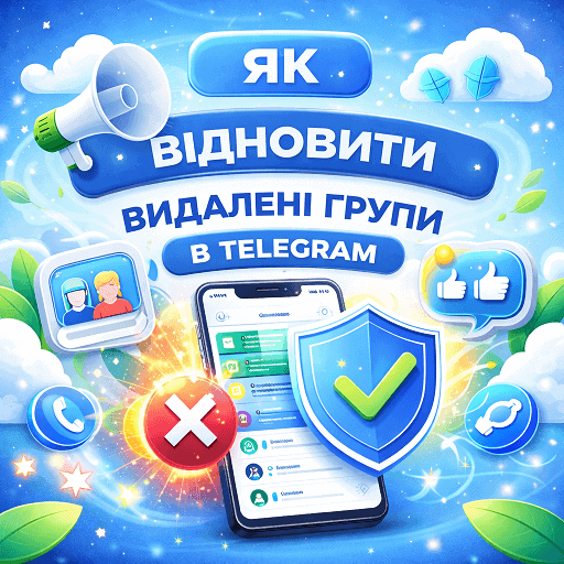 Як відновити віддалені групи в Telegram