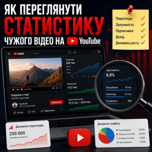 Як переглянути статистику чужого відео на YouTube