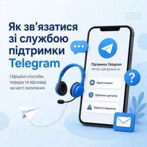 Як зв’язатися зі службою підтримки Telegram