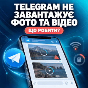 Чому Telegram не завантажує фото та відео