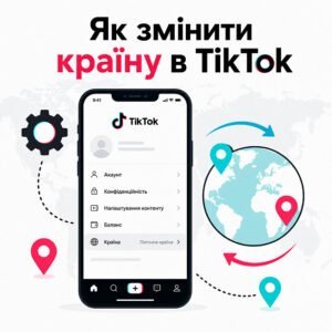 Як змінити країну в TikTok