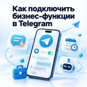 Как подключить бизнес-функции в Telegram